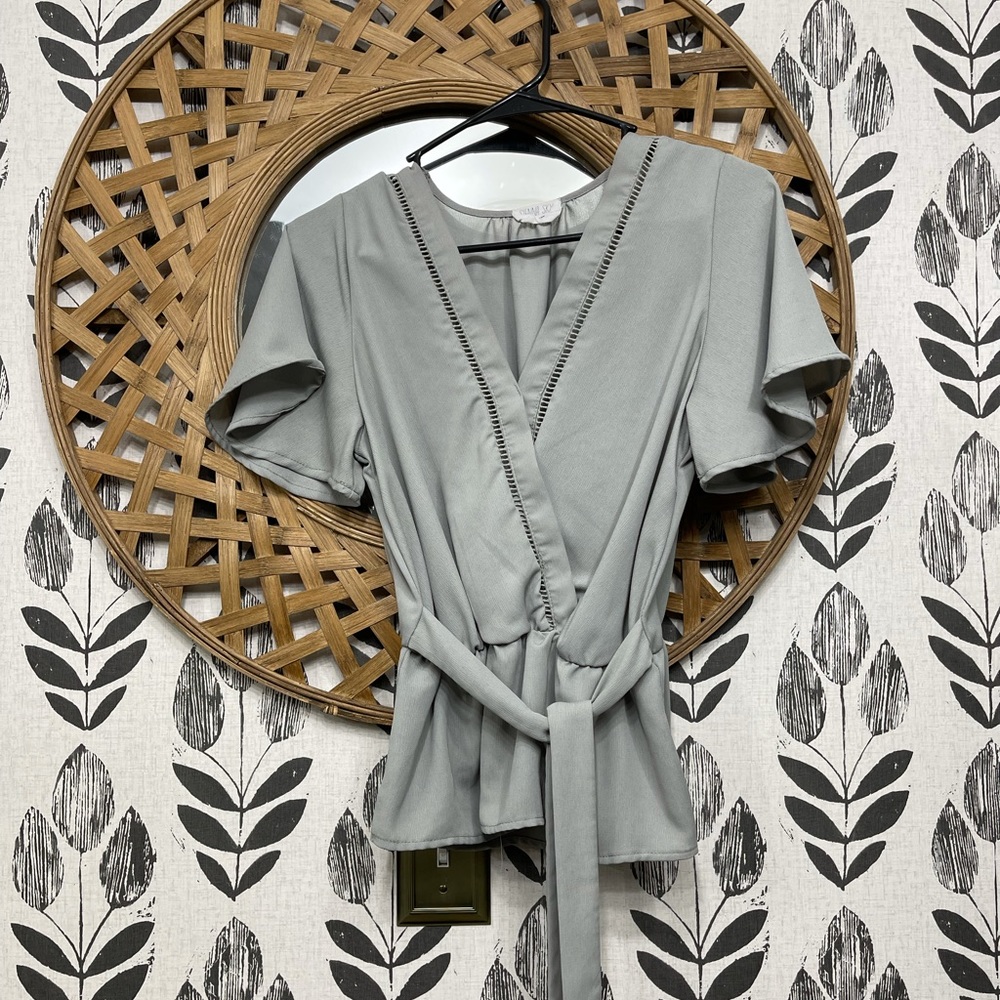 Crossover Blouse